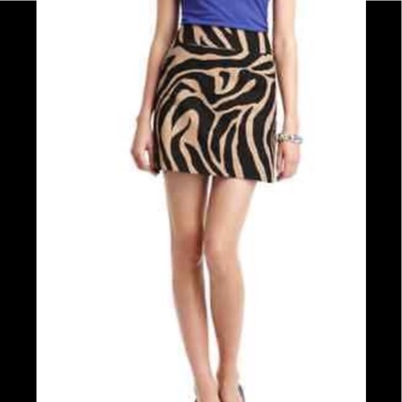 LOFT Dresses & Skirts - LOFT zebra skirt